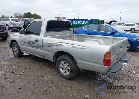2000 Toyota Tacoma из США, поврежденный, VIN 5TENL42N0YZ706331
